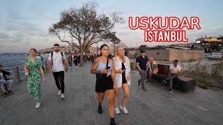 Istanbul Walking Tour 2024 - USKUDAR district, Asian side - 5th of October | Turkey Walking Explore