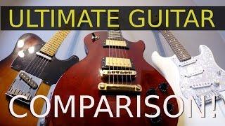 STRAT, TELE or LES PAUL  - Ultimate Guitar Comparison!