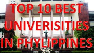 Top 10 Best Universities In Philippines/Top 10 Mejores Universidades De Filipinas