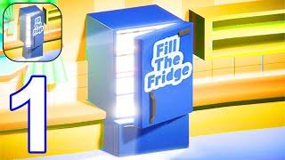 Fill The Fridge - Gameplay Walkthrough Part 1 All Levels 1-7 (Android, iOS)