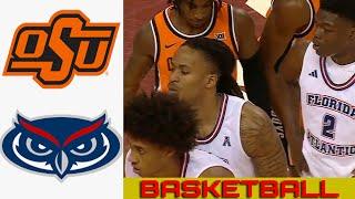 OKLAHOMA ST vs FLORIDA ATLANTIC Basketball Game Full Highlights 2024