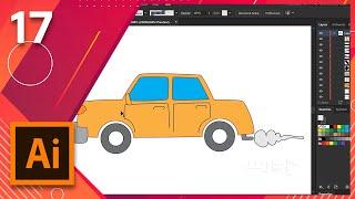 17- Adobe Illustrator CC 2020 – آموزش الستراتور  بخش هفدهم – رنگ آمیزی