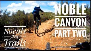 Noble Canyon Part 2 Hero Dirt Luge - Socals best MTB trails