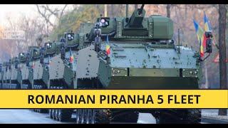 Romania Boosts Defense with Advanced Piranha 5 Fleet Expansion