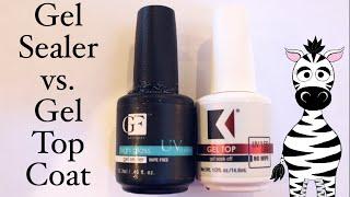 Gel Sealer VS Gel Top Coat