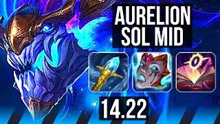 AURELION SOL vs YASUO (MID) | Dominating | KR Grandmaster | 14.22