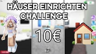 HÄUSER EINRICHTEN CHALLENGE um 10€ in Adopt Me! (Deutsch) | RobloxLara