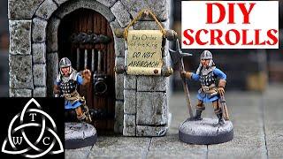 Miniature Scrolls Download FREE for D&D