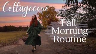 Cozy fall morning routine for finding calm  Cottagecore | Slow living | Simple life