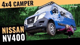 Probefahrt mit dem großen Unbekannten – Nissan NV400 4x4 Camper [2019]