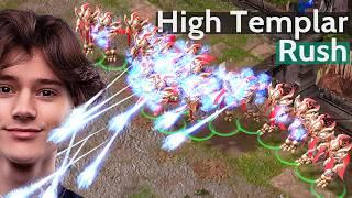 Clem's NEW High Templar Rush vs ByuN! StarCraft 2
