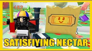 HOW TO GET SATISFYING NECTAR (Bee Swarm Simulator) BEESMAS UPDATE! Quality Cousin Time QUEST