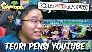 Gw Ngajak Temen Gw Untuk Gacha Growsaber! Babaii pensii wkwk | Growtopia Indonesia