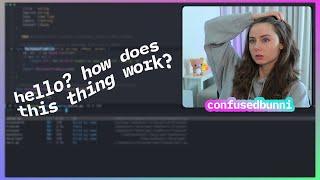 code with me for 1 hour (cozy, soft typing)
