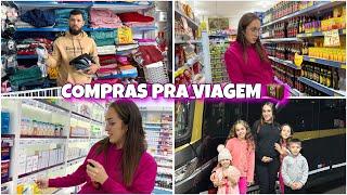 VOU VIAJAR MAIS DE MIL KM GRÁVIDA DE 7 MESES E COM 4 CRIANÇAS  comprinhas, cílios e mais