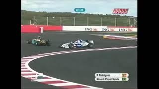 2007 GP2 Feature race @ Spa-Francorchamps - Roldán Rodríguez hit the back of Christian Bakkerud