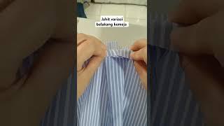 Jahit variasi kemeja #sewing #turorialjahit #penjahit #singer984#tutorials