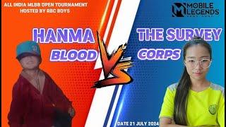 LIVE ..! HAMMA BLOOD VS THE SURVEY CORPS || QUARTER FINAL MLBB OPEN TOURNAMENT