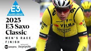 IN A LEAGUE OF HIS OWN!  | 2025 E3 Saxo Classic Men's Final KM's | TNT Sports Cycling