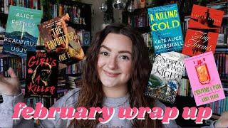 FEBRUARY WRAP UP 2025 | all about the 13 books i read this month!