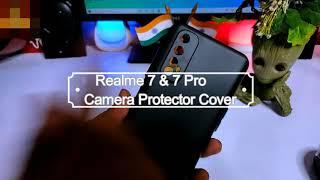 Realme 7  | Realme 7 Pro Camera Protector Design Soft Silicon Back Cover