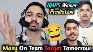 Mazy Brutal Roast Ignite Gaming Prediction BMPS Winner Remove Jonathan - Sarang MVP