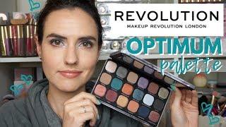 Makeup Revolution Forever Flawless OPTIMUM Palette | Swatches + Two Tutorials