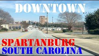 Spartanburg - South Carolina - Downtown Drive