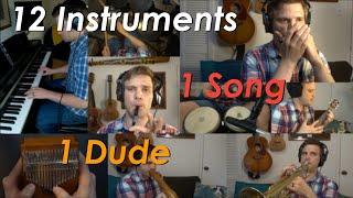 Song Of Storms Cover ... Except with 12 Instruments #MonthlyGoalsProject