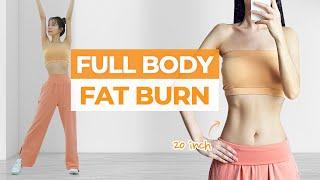 5-Min No-Jump Full Body Burn l Effective All Standing At-Home Workout l Shirlyn Kim