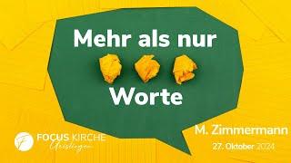 Sehnsucht nach Erlösung - Michael Zimmermann - 27.10.2024