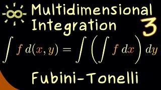 Multidimensional Integration 3 | Fubini's Theorem [dark version]