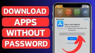 How to Install Apps Without Apple ID Password / Download App from App Store Without Password iOS 18