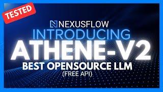 Athene-v2 72B: NEW Opensource LLM Beats Sonnet & GPT-4o! (Free API)