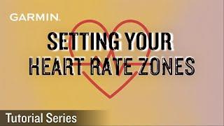 Tutorial - Setting Your Heart Rate Zones