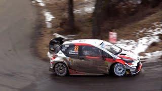 Rallye Monte Carlo 2020 - Day 2 - Up in the mountain [HD]