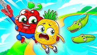 My Superhero Friend Song Superhero Switcheroo | Baby Cars Rescue Squad | YUM YUM - Funny Kids Songs