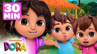 Dora's Baby Adventures!  30 Minutes | Dora & Friends