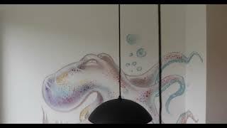 Graffiti art Octopus 2021