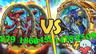 When OPPONENTS are HIGHROLLING! | Hearthstone Battlegrounds