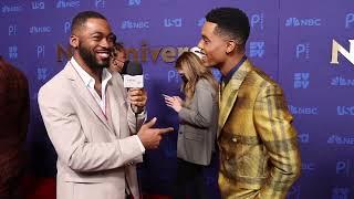 The Stars of 'Bel-Air' hit the NBC Red Carpet during the TCA Winter Press Tour