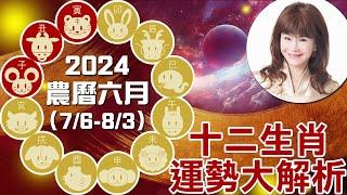 【林海陽】2024農曆六月（7/6-8/3）十二生肖運勢大解析（鼠、牛、虎）_20240705