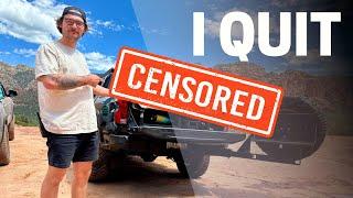 I QUIT “OVERLANDING” 2023 Chevy Colorado Build