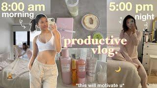 aesthetic vlog  get motivated! productive princess era, clean with me, morning routine