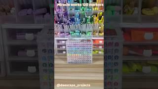 ASMR 120 acrylic Markers opening (Miracle Works)