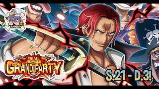 SHANKS is BEAST! Hunting INT Gear 5 Luffy! Grand Party S.21 - D.3!