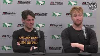 ASU Hockey: Robert Mastrosimone and Matthew Kopperud