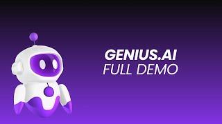 Genius AI Full Demo