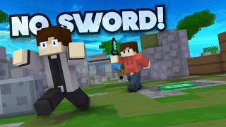 Bloxd.io Bedwars But I Can't Use Any Sword! || Bloxd man