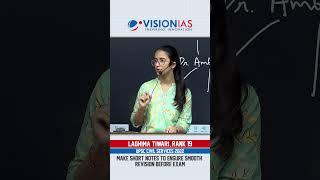 Toppers on Notes Making| Topper Tip by Ms. Laghima Tiwari, AIR 19, UPSC CSE 2022| TIP #365